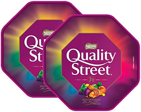 Nestle Quality Street Chocolate Tub 550g (Pack of 1)