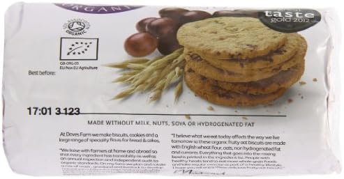 Doves Farm Organic Fruity Oat Biscuits 200 g (Pack of 6)