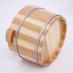 Solid Wood Foot Tub - Wooden Foot Bath Bucket - Wooden Foot Basin - Solid Wood Foot Tub for Soaking Feet, for Household Use - Wooden Foot Bath Bucket - Solid Wood Foot Tub for Soaking Feet
