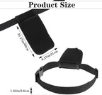 Massage Bottle Bag Professional Massage Waist Oil Case Adjustable Lotion Case Organizer Belt Comfortable Durable Therapist Essential Accessory (Black)