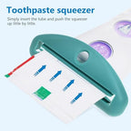 Healeved 8Pcs Stainless Steel Toothpaste Tube Squeezer Portable Manual Extruder Tool for Bathroom Toothpaste Cream Cosmetics Paint Tubes