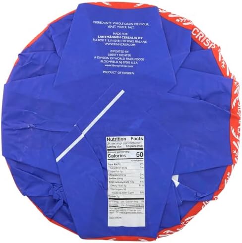 Siljans Crispbread Rye (11x14oz )