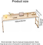 Over The Bed,Table with Wheels,Over Bed Table,overbed Table King Size Bed,overbed Desk nover Bed Table with Wheels Adjustable Height Mobile Cross-Bed Table, Suitable for Anywhere in The Home