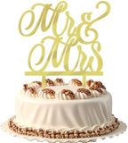 Acrylic Mr & Mrs Cake Topper, Bride and Groom, Wedding/Anniversary Decor(Acrylic Mr & Mrs)