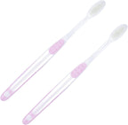 Mobestech Maternal Women Toothbrush 2pcs Set Soft Bristles Toothbrush for Pregnant Women Sensitive Gums Oral Care Tool for Pregnancy and Postpartum Use Random Style