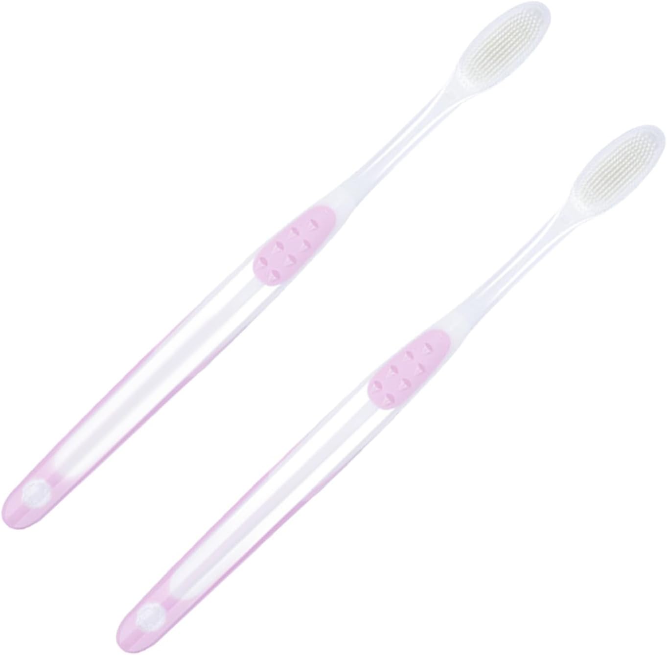 Mobestech Maternal Women Toothbrush 2pcs Set Soft Bristles Toothbrush for Pregnant Women Sensitive Gums Oral Care Tool for Pregnancy and Postpartum Use Random Style