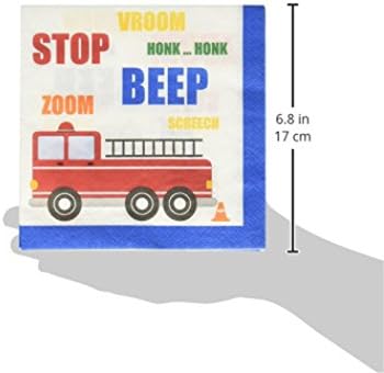 Creative Converting Traffic Jam Lunch Napkins (16 ct)