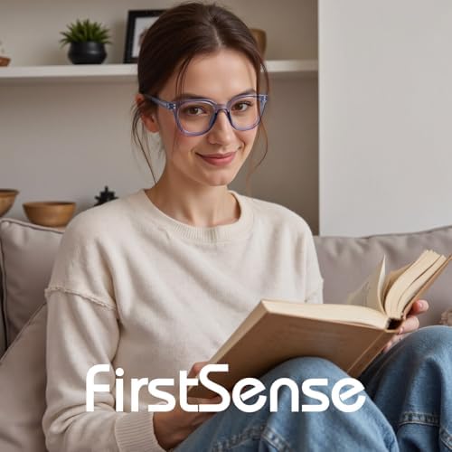 Reading Glasses for Men Women Blue Light Blocking with Spring Hinge, Blocking Readers Anti UV Ray Filter Eyeglasses, Square Computer Reader Glasses，Transparent Deep Blue，+0.0
