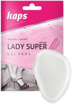 Lady Super High Heel Gel Pads, Non Slip, Transparent Forefoot Shoe Cushions – Self Sticking, Washable