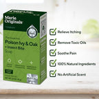 Marie's Original Poison Ivy Soap Bar | All Natural Poison Ivy Treatment | Anti-Itch Skin Cleanser Bar Wash for Poison Ivy, Poison Oak & Sumac | Removes Oils, Soothes & Relieves Rashes | 2.9 ounces