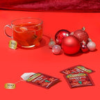 Twinings Christmas Black Tea Individually Wrapped Bags, 20 Count (Pack of 1), Aromatic Cinnamon & Clove, Caffeinated, Enjoy Hot or Iced, 20 Teabags