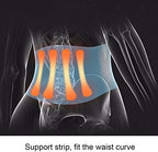 Reinforced Back Support Universal Fit Lumbar Brace for Muscle Pain & Posturing, Lower Back Belt for Lumbosacral Stability (Size : XL)
