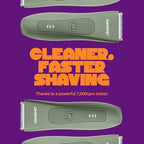 MANSPOT Manscape Hair Finishing Trimmers, Pubic Hair Trimmer for Men and Women, Electric Ball Trimmer Pubic Shaver,Hypoallergenic Ceramic Blade Heads,Waterproof Wet/Dry Groin Shaver,20 Times Usage