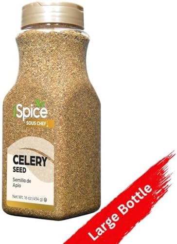 iSpice | Celery Seed Whole | Bulk Size | Gourmet Spice | Kosher (16 Ounce)