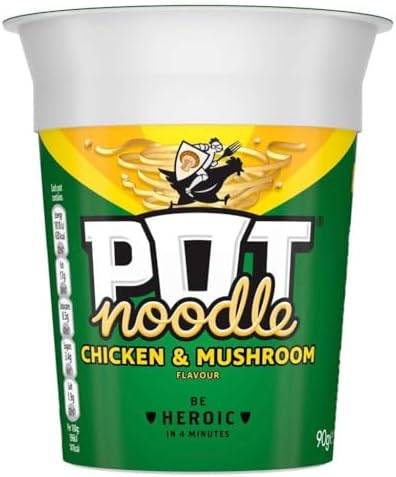 Pot Noodle Chicken and Mushroom, 90g