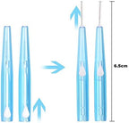 60Pcs Push-Pull Interdental Brush 0.7 MM Dental Tooth Pick Interdental Cleaners Orthodontic Wire Toothpick ToothBrush Oral Care