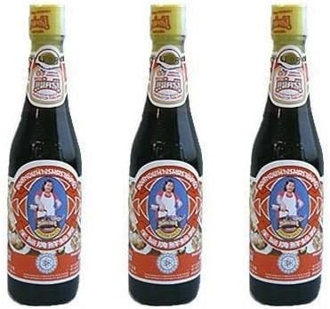 Maekrua Thai Oyster Sauce 11 oz bottle (Pack of 3)