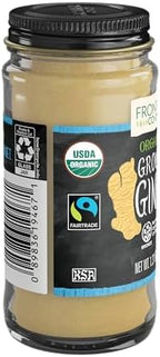 Frontier Co-op Organic Ginger Root Powder, 1.31 Ounce Bottle, Spicy Sweet Powder For Food & Tea, Finely Ground, Kosher