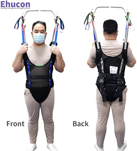 Patient Walking Sling for Standing Exercise,Lift Walking Sling Standing Aids for Patient Ambulation Training -Safety Loading Weight 550 Lbs (Medium (Pack of 1))