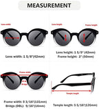 Eyekepper 4-pack Bifocal Reading Glasses for Women Small Round Bi-focal Readers