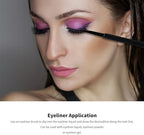 i-Laesh 100 Disposable Eyeliner Brushes Applicators - Ultra-Fine Tip - Lip & Eye Lash Makeup Tool, Easy to Use, Soft, Beginner-Friendly