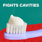 Tom's of Maine Fluoride Kids Toothpaste, Natural Toothpaste, Dye Free, No Artificial Preservatives, Silly Strawberry, 5.1 oz. 3-Pack (Packaging May Vary)