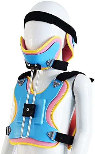 Head Neck Chest Orthosis Adjustable Cervical Thoracic Orthosis Lumbar Support Fracture Support Cervical Rehabilitation Brace for Post Trauma Arthritis Acute Pain Surgery Fractures