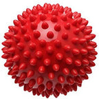 Pro-Tec Athletics High Density Spiky Massage Ball, Foot Massage Roller, Plantar Fasciitis Relief, Alleviates Arch and Heel Discomfort, Red (2.75 Inch Ball)