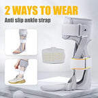 AFO Foot Drop Brace Ankle Foot Orthosis Medical Afo Walking with Shoes for Stroke Hemiplegia (Medium-Right)