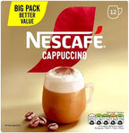 NESCAFÉ Cappuccino x12 Instant Coffee Sachets (Pack of 6, Total 72 Sachets)