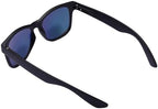 Mass Vision Classic Style Full Lens (No Bifocal) Unisex Reading Sunglasses with Spring Hinges & Maximum UV Protection