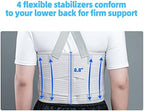 Solmyr Rib Injury Belt Chest Binder, Chest Brace Chest Compression Suppor Rib Bandage Wrap for Sternum Injuries, Sore or Bruised Ribs Support, Dislocated Ribs Protection, Pulled Muscle Pain