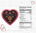 Russell Stover Valentine's Day Heart Shaped Box - 7 Pieces Per Box - Iconic Chocolate Evryone Loves - Perfect for Giving That Special Someone - Start a Sweet Tradition