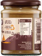 Meridian Organic Smooth Peanut Butter No Added Sugar (280g) - Pack of 2