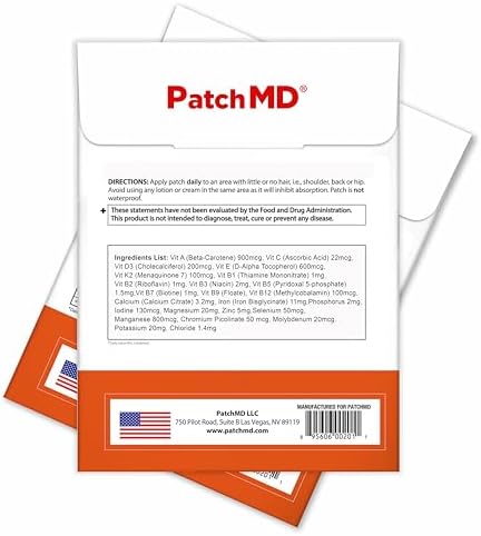 Multi Plus - Topical Patches - 30 Days Supply