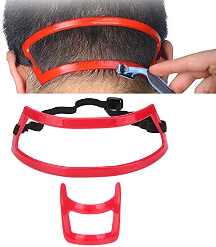 Beard Lineup Tool, Beard Shaping Tool, Beard Template, Beard Neckline Shaving Template Set Goatee and Neckline Shaving Tool Hair Cut Self Haircut Trimming Tools for Man