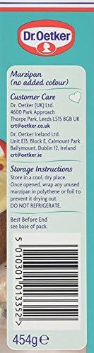 Dr. Oetker Marzipan Ready to Roll 454 g (Pack of 6)
