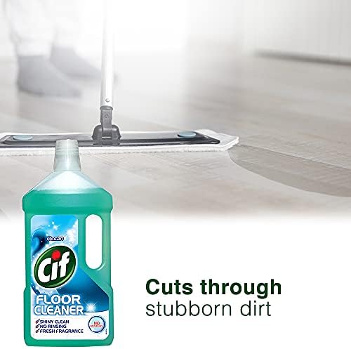 CIF Ocean Multipurpose Floor Cleaner with Shiny Clean & Fresh Fragrance 950ml (Pack of 2)