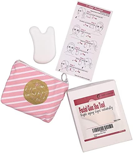 Anti-Aging Gua Sha Tools for Face with Problem-Specific Instructions