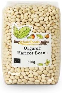 Buy Whole Foods Organic Haricot Beans (500g)