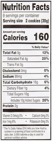 Fudge Covered Peanut Butter Filled Cookies, Real Cocoa & PB, Great Snack Snacking Kosher Food Dessert Treat, 9.5 oz Value Pack