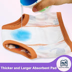 MooMoo Baby Potty Training Underwear 10 Packs Absorbent Toddler Training Pants for Boys and Girls Cotton Pee Pants 2T-9T