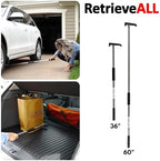 RetrieveALL Value Pack (2 Pack) of Heavy Duty Retrieval Pole | No Rust Cargo Tool | Multi-Use Cargo Retriever | No Rust Reaching Aid, Durable Lightweight Versatile Grabber