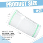 TrelaCo 6 Pcs PICC Line Cover Sleeve Upper Arm Protector Comfortable Breathable Elastic Mesh PICC Line Sleeve Cover for Upper Arm Adult Teenager Nursing