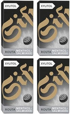 Cloetta Sisu Xylitol Routa xylitol Pastilles 4 Packs of 70g