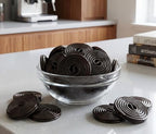 Black Licorice Wheels Candy 2 lb Bag – Soft Chewy Classic Twists Bulk Retro Snack Treats. Approximately 80 Wheels per Bag