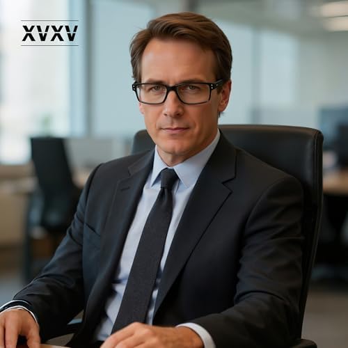XVXV 2 Pairs +0.5 Reading Glasses,Blue Light Blocking Readers for Men Women,Anti Eyestrain/UV Lightweight Spring Hinges Eyeglasses