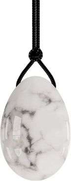 45X30mm Drilled Yoni Egg 16 Natural Materials Jade Eggs Massage Ball for Female Kegel Exercise,Magnesite Eggs
