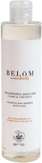 Maison Du Savon De Marseille - Belom Shower Gel and Shampoo for Men - Energizing Masculine Fragrance - 8.45 Fl oz