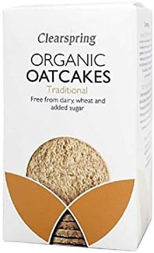 Clearspring Organic Traditional Oatcakes 200g - Pack of 6